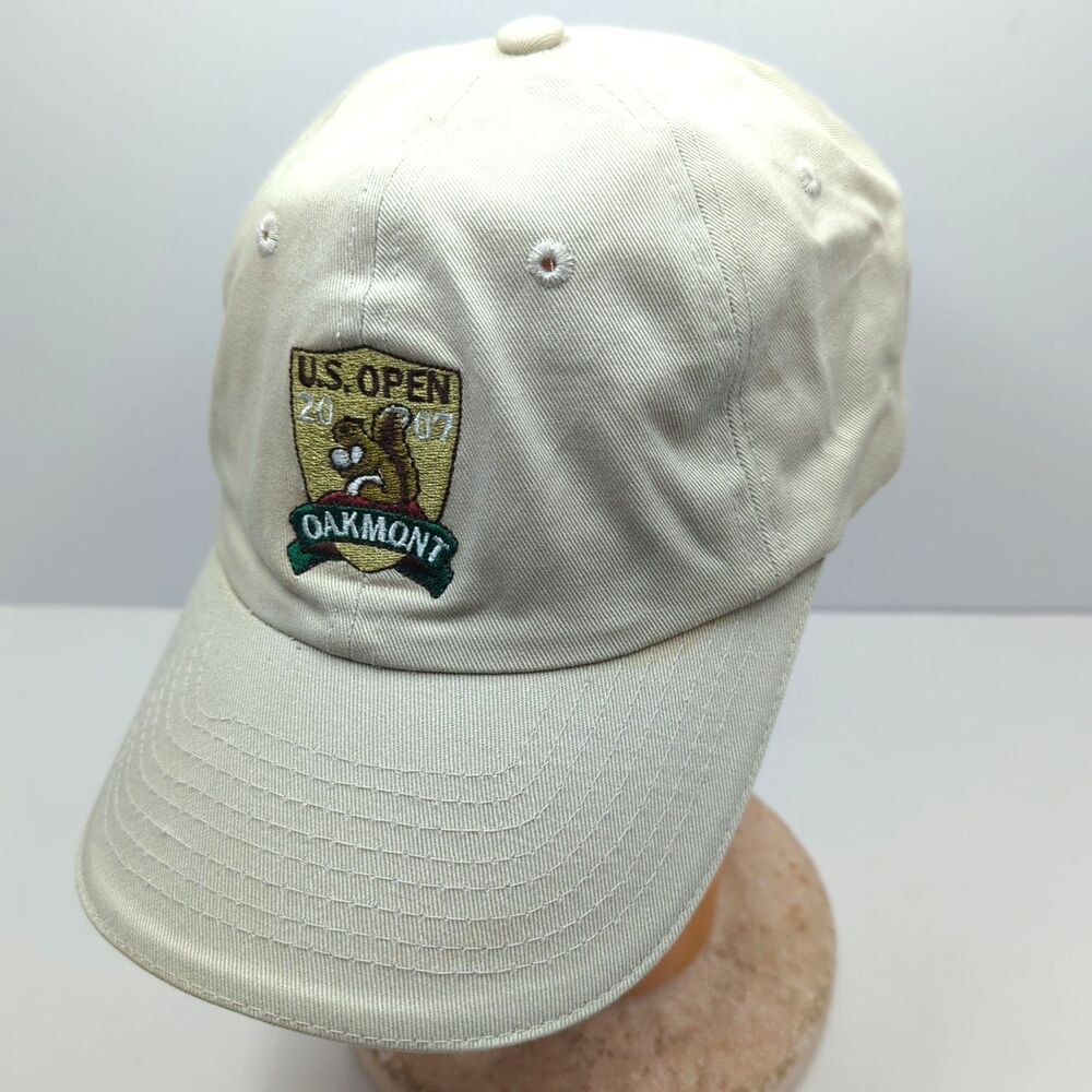 US OPEN Oakmont 2007 Adjustable Strapback USGA Member Golf Hat Cap Golf PGA Tour